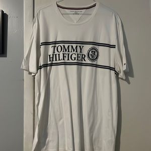 White Tommy Hilfiger tshirt 2xl work 2x